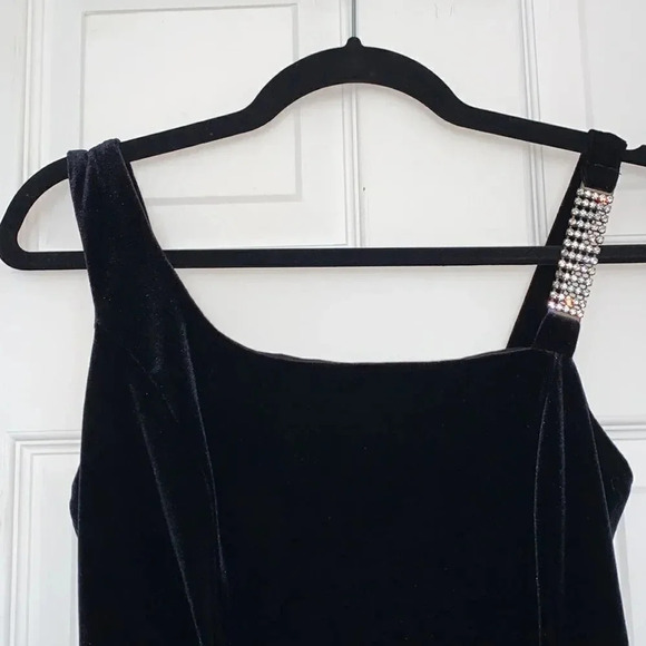 Vintage Dollar Black Evening Gown - Picture 3 of 4